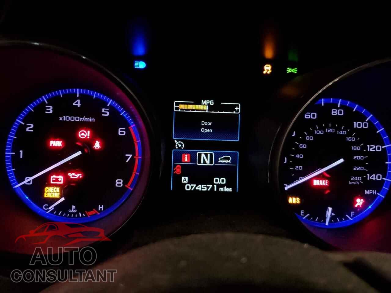 SUBARU OUTBACK 2018 - 4S4BSACC8J3374673