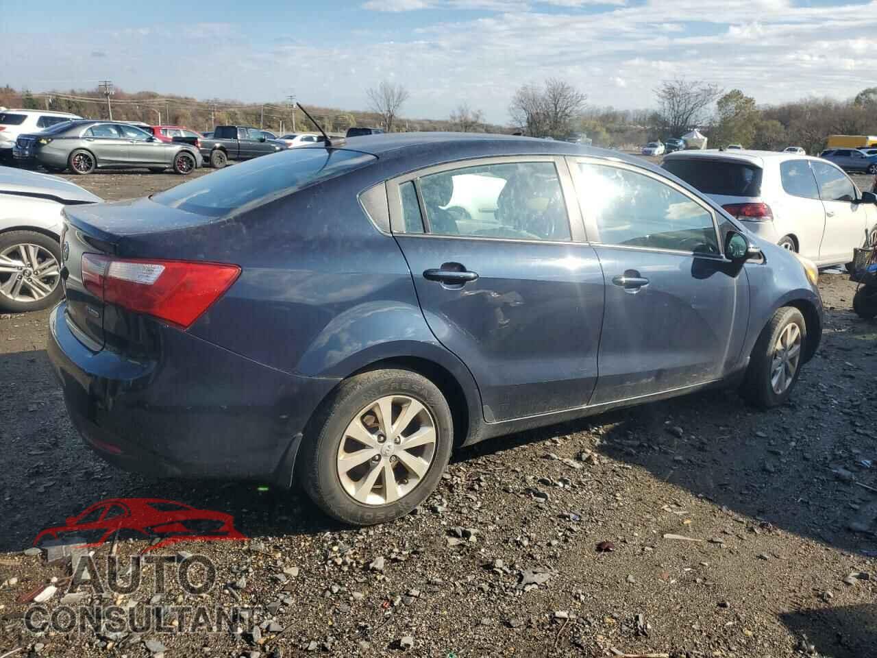 KIA RIO 2012 - KNADN4A39C6056455