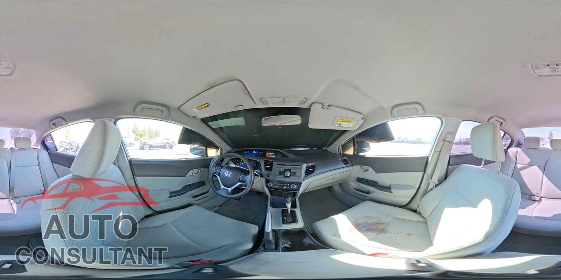 HONDA CIVIC 2012 - 19XFB2F57CE385300