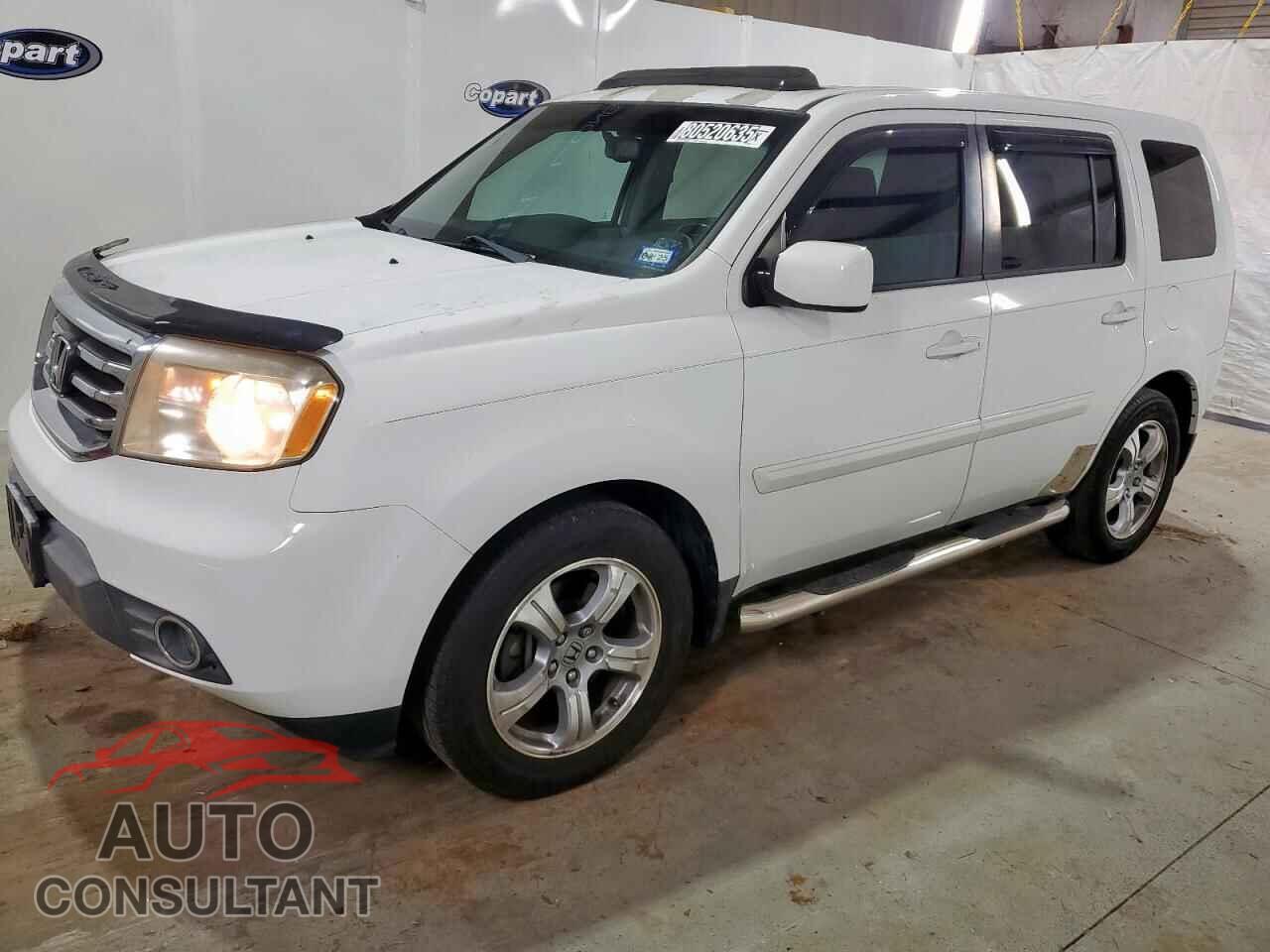HONDA PILOT 2012 - 5FNYF3H66CB026992