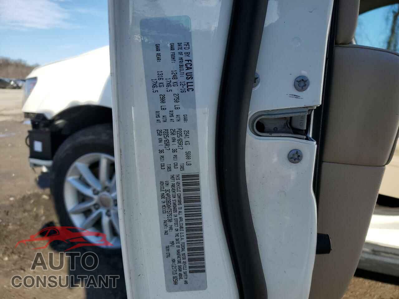 DODGE JOURNEY 2017 - 3C4PDDBGXHT575130
