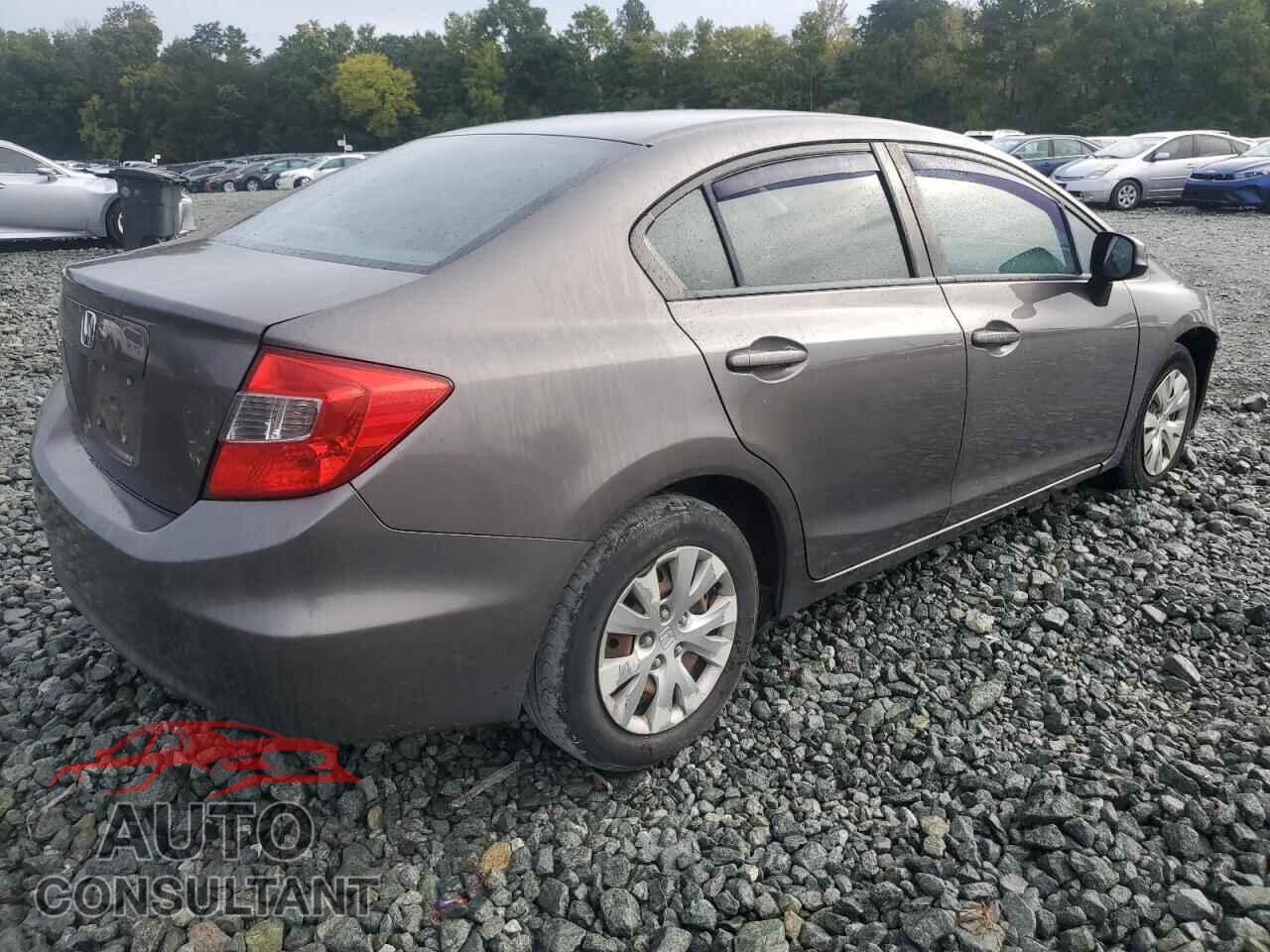 HONDA CIVIC 2012 - 19XFB2F58CE336297