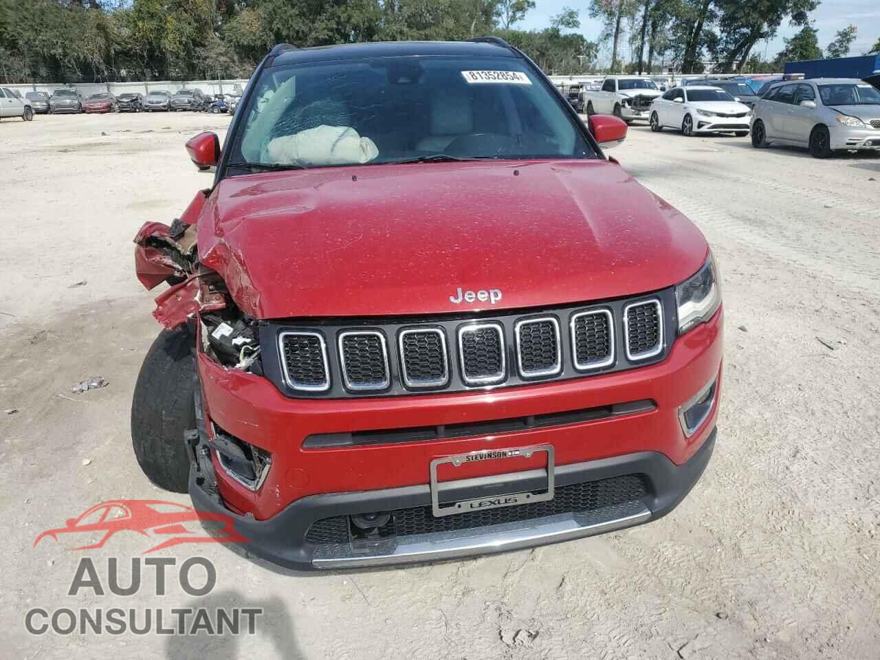JEEP COMPASS 2017 - 3C4NJDCB9HT624207