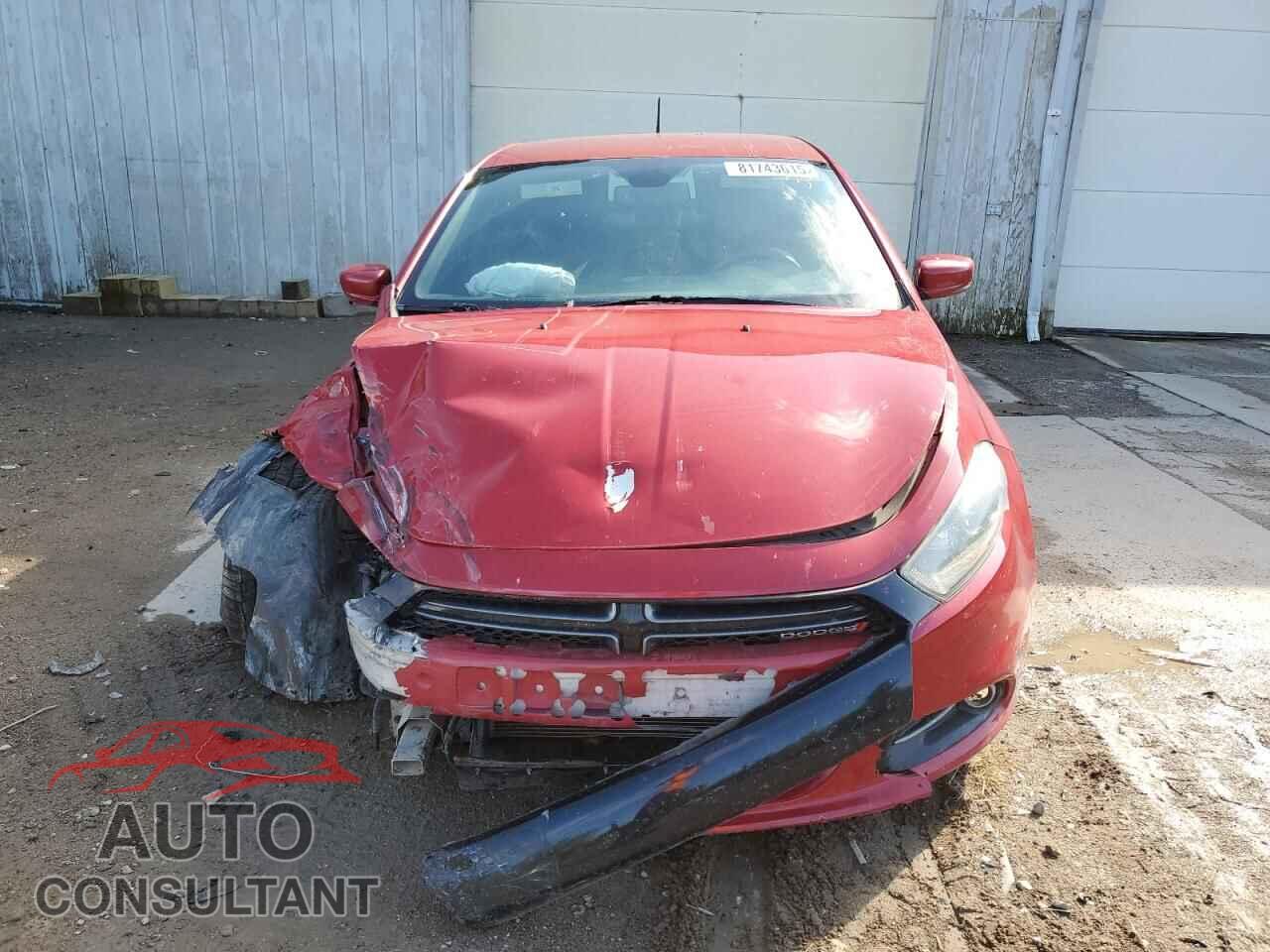 DODGE DART 2015 - 1C3CDFEB2FD433078