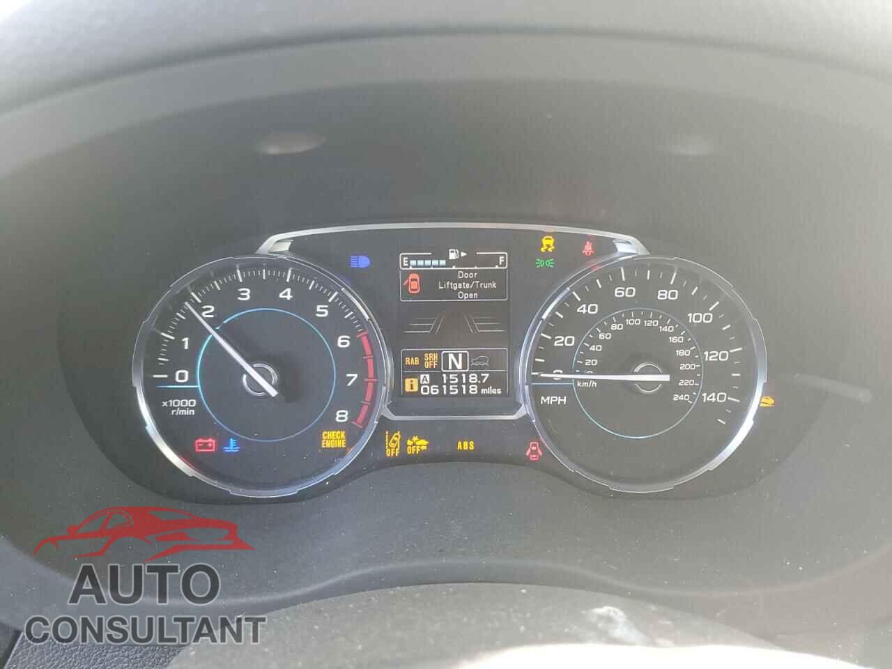 SUBARU FORESTER 2017 - JF2SJAWC7HH507277