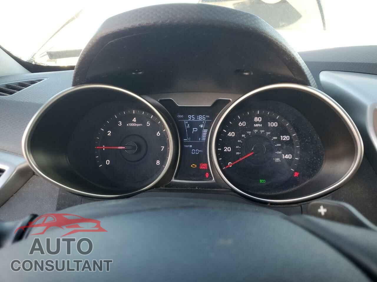 HYUNDAI VELOSTER 2013 - KMHTC6AD4DU139437