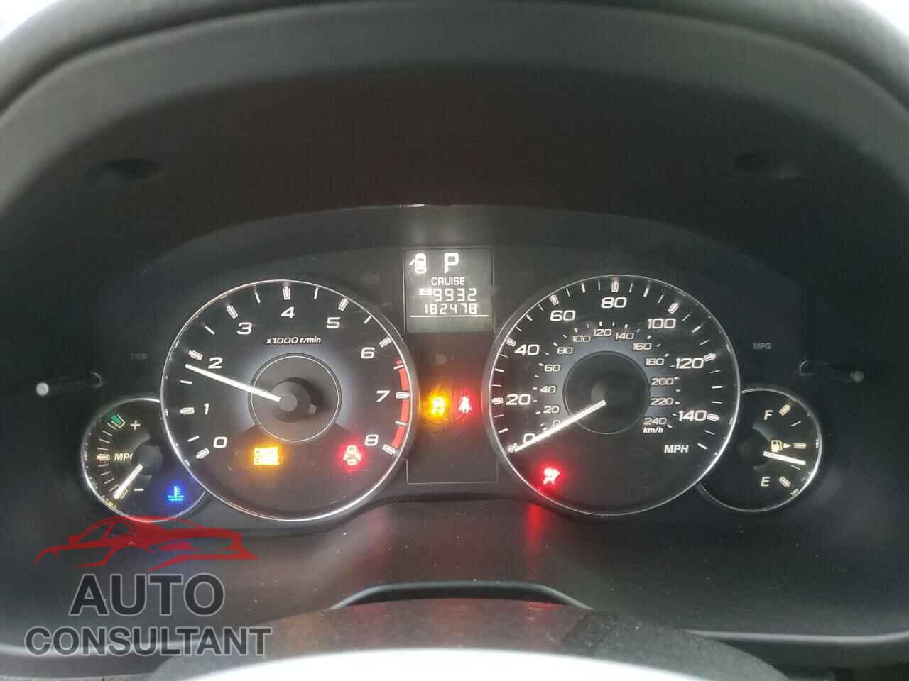 SUBARU LEGACY 2011 - 4S3BMBG64B3242049