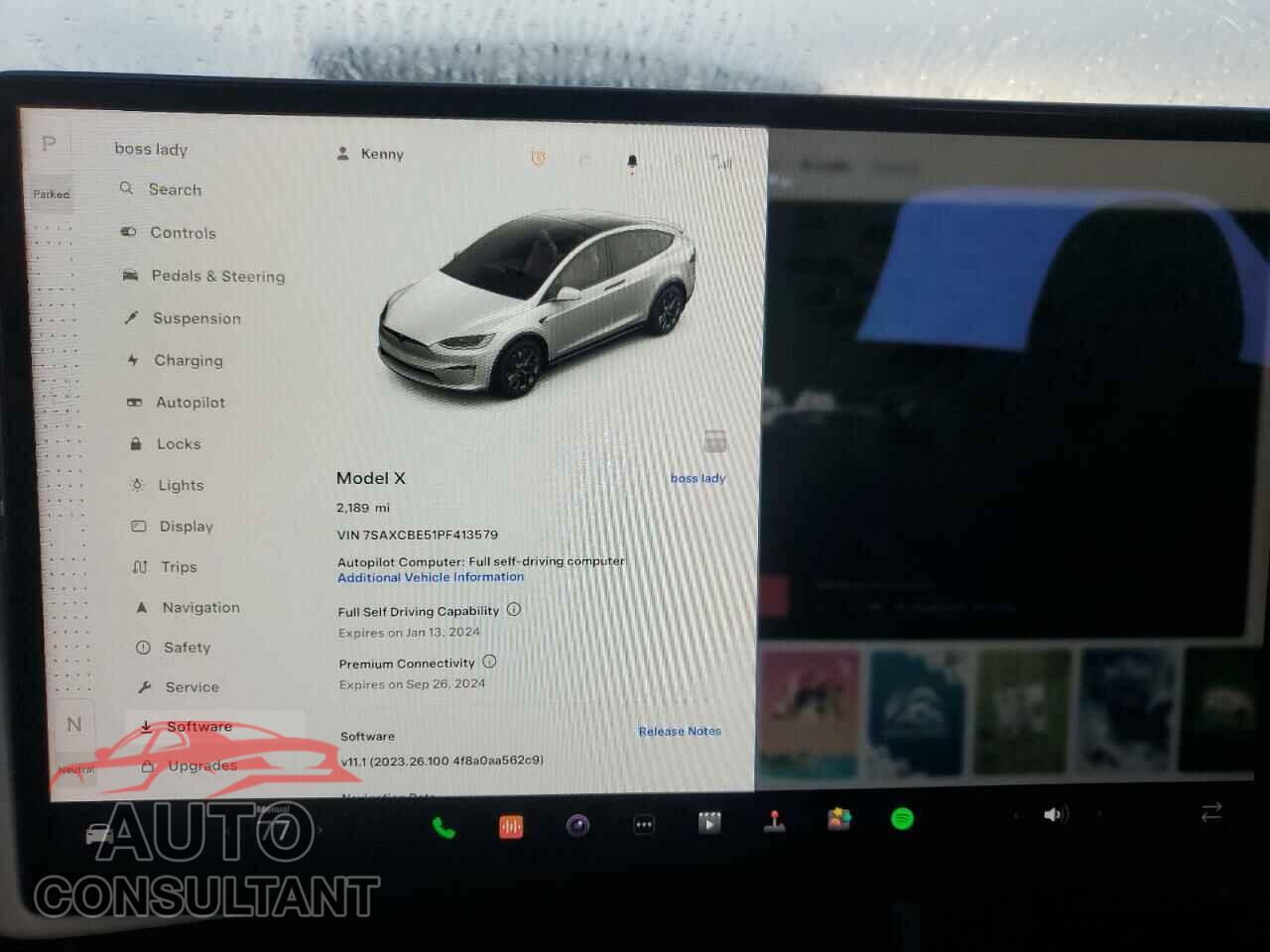 TESLA MODEL X 2023 - 7SAXCBE51PF413579