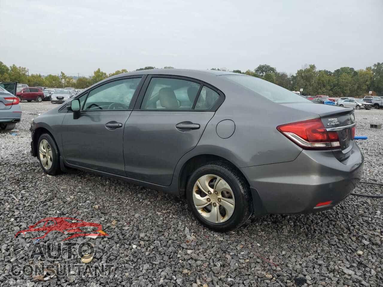 HONDA CIVIC 2013 - 19XFB2F58DE093429