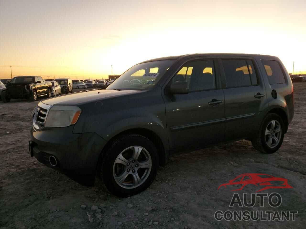 HONDA PILOT 2013 - 5FNYF3H62DB010449