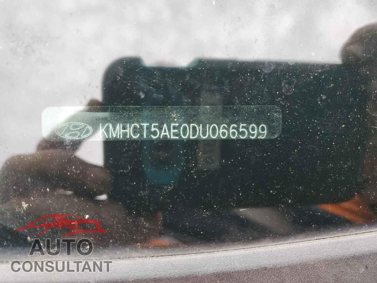HYUNDAI ACCENT 2013 - KMHCT5AE0DU066599