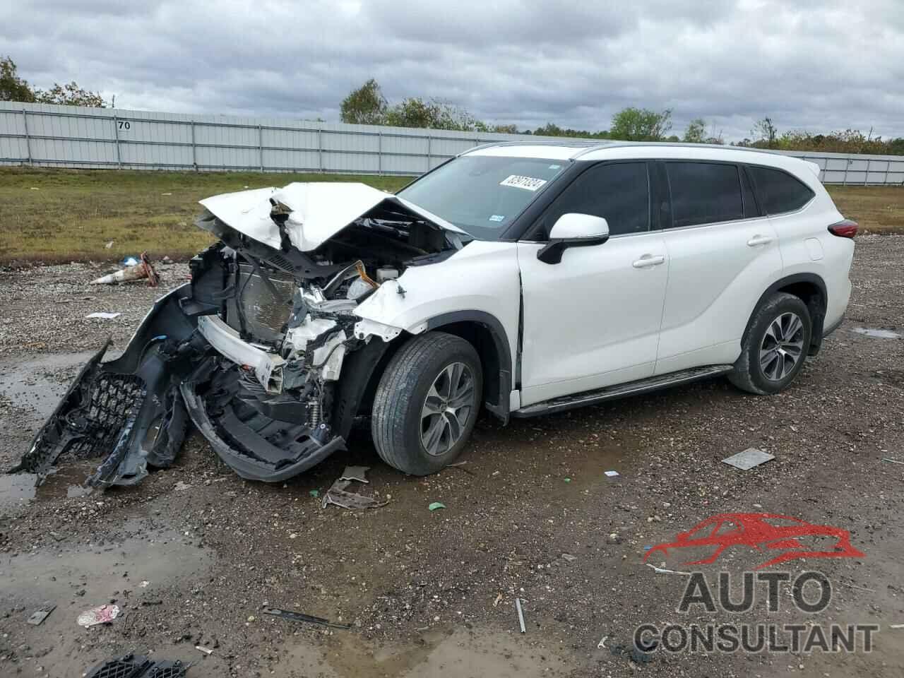 TOYOTA HIGHLANDER 2021 - 5TDGZRAH1MS519512