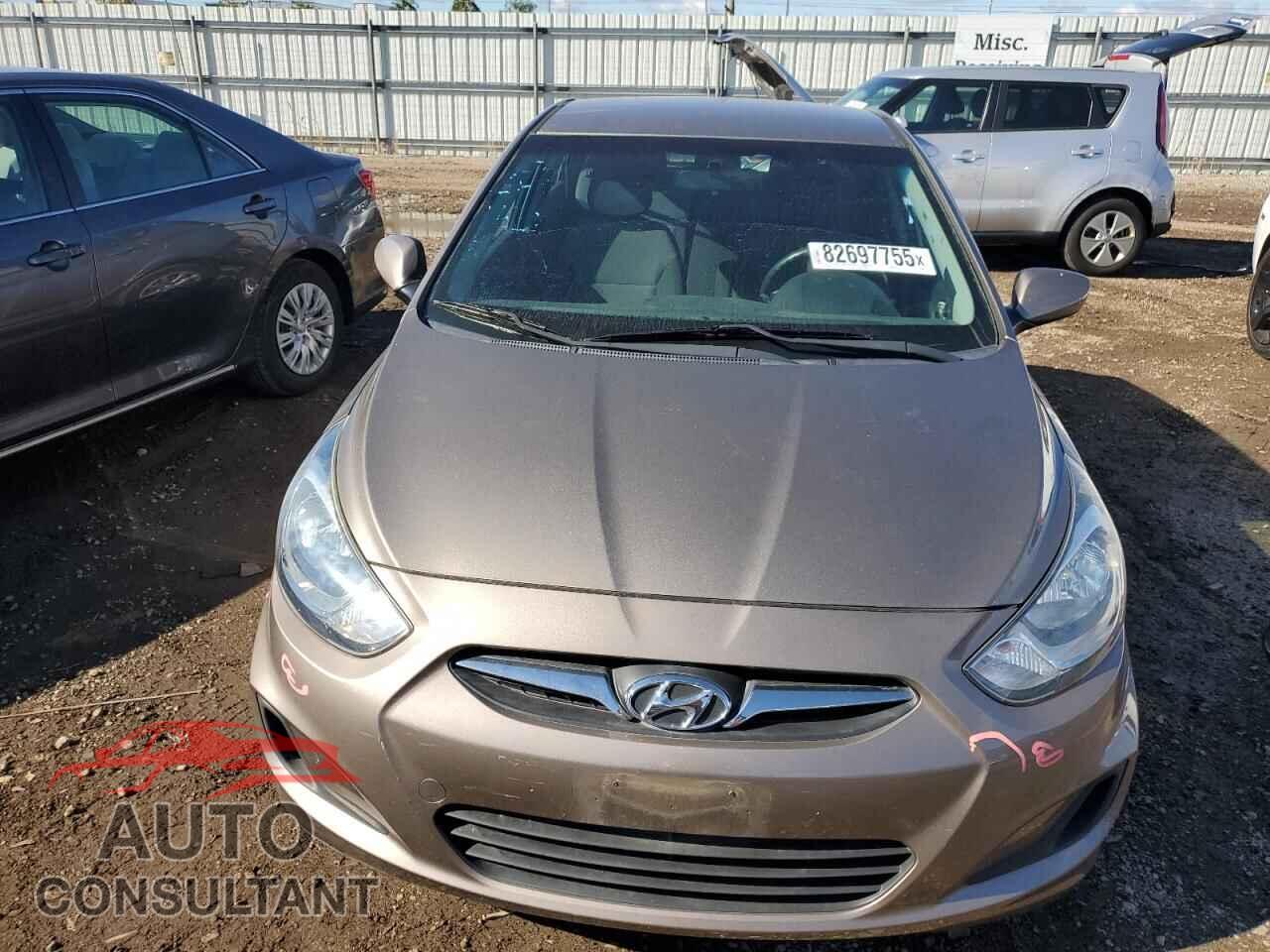HYUNDAI ACCENT 2014 - KMHCT5AE6EU182360