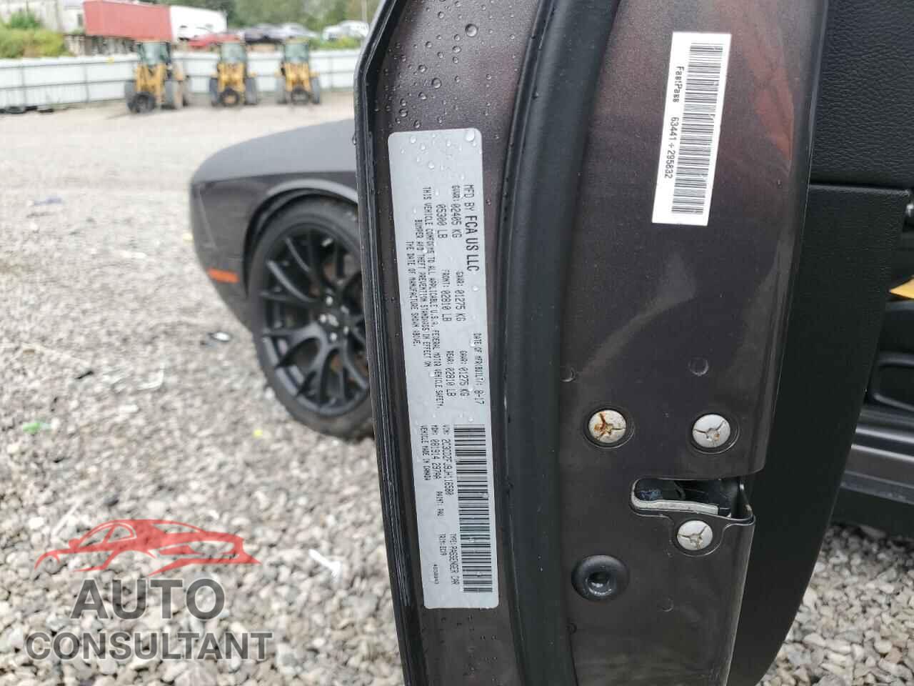 DODGE CHALLENGER 2018 - 2C3CDZFJ9JH116580