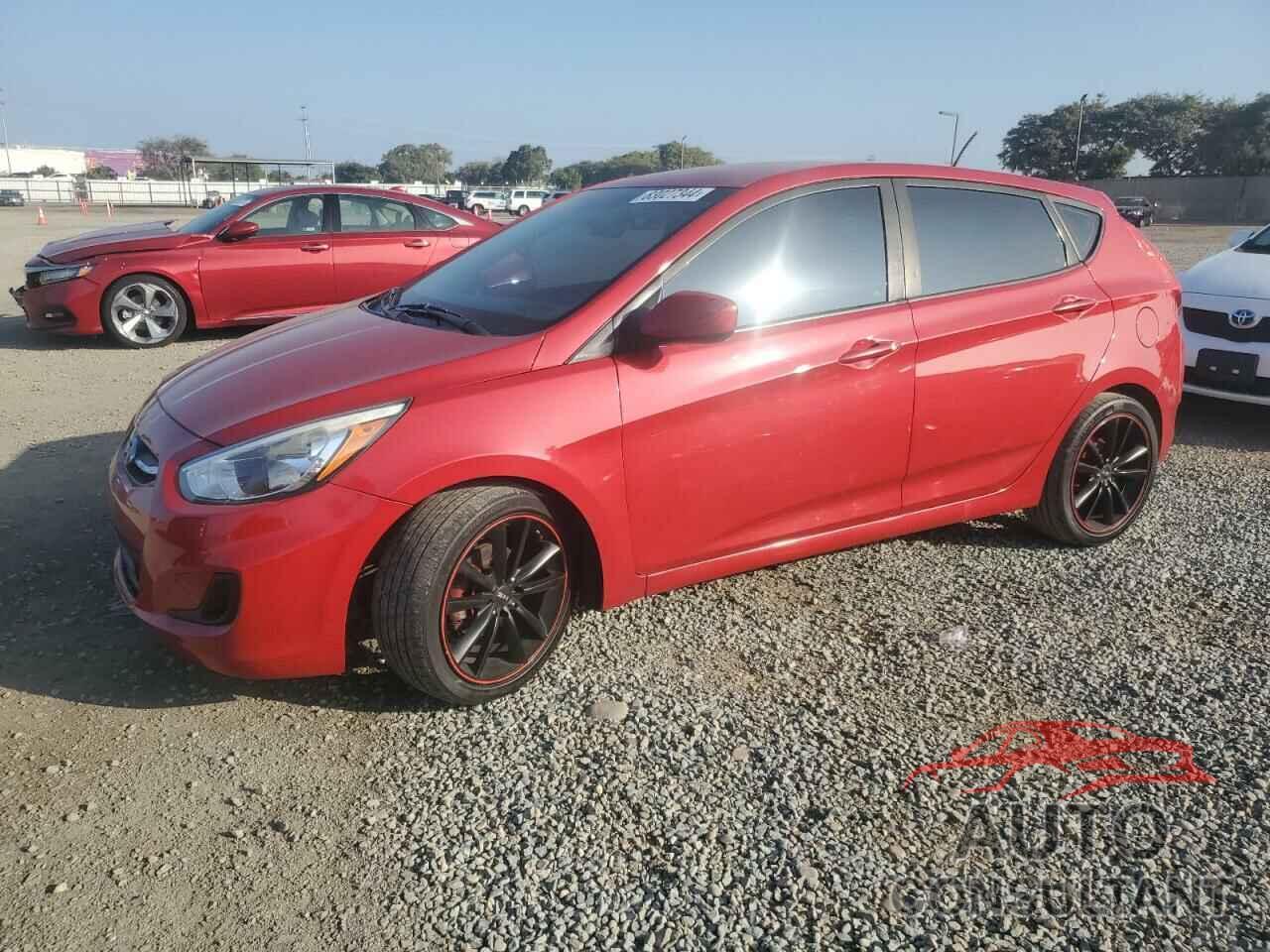 HYUNDAI ACCENT 2016 - KMHCT5AE2GU279851