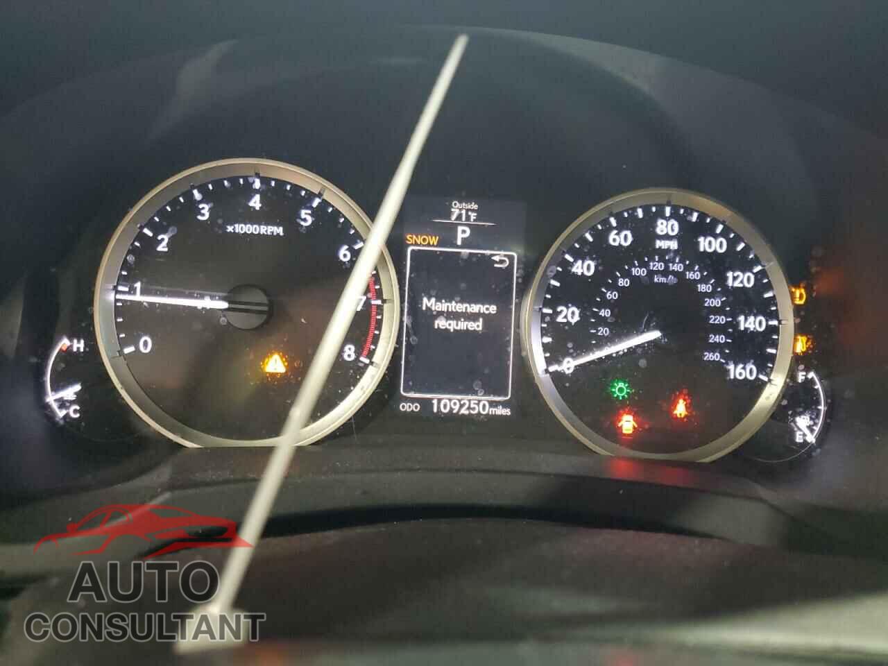 LEXUS IS 2015 - JTHBE1D23F5019809