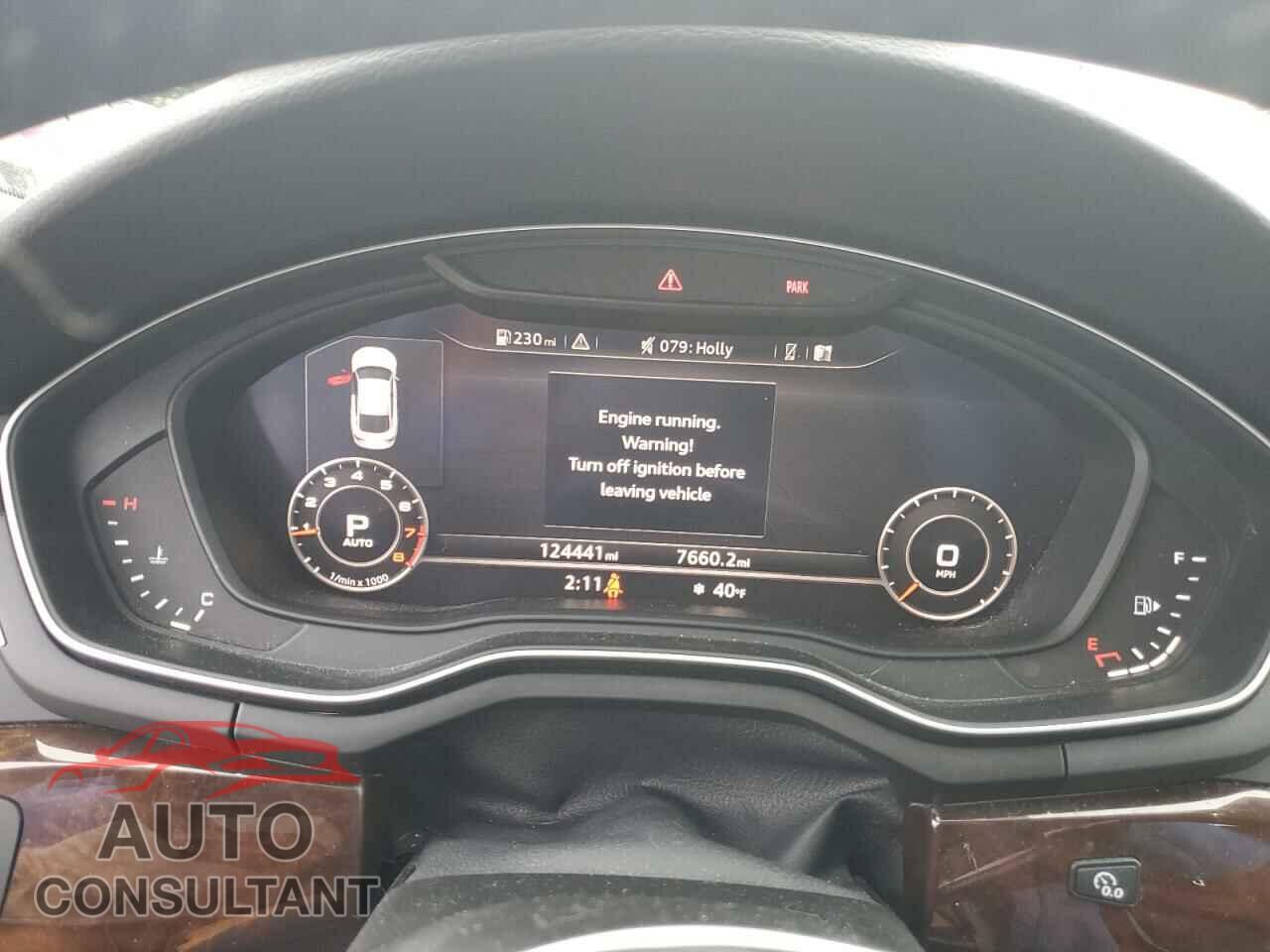 AUDI A5 2018 - WAUENCF51JA009567
