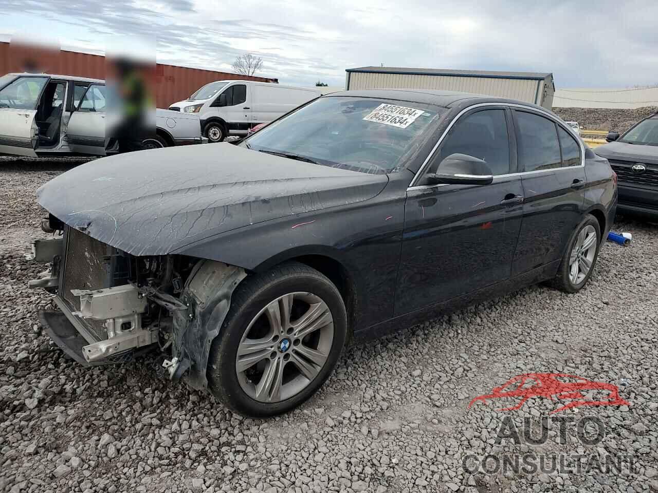 BMW 3 SERIES 2017 - WBA8B9G58HNU49294