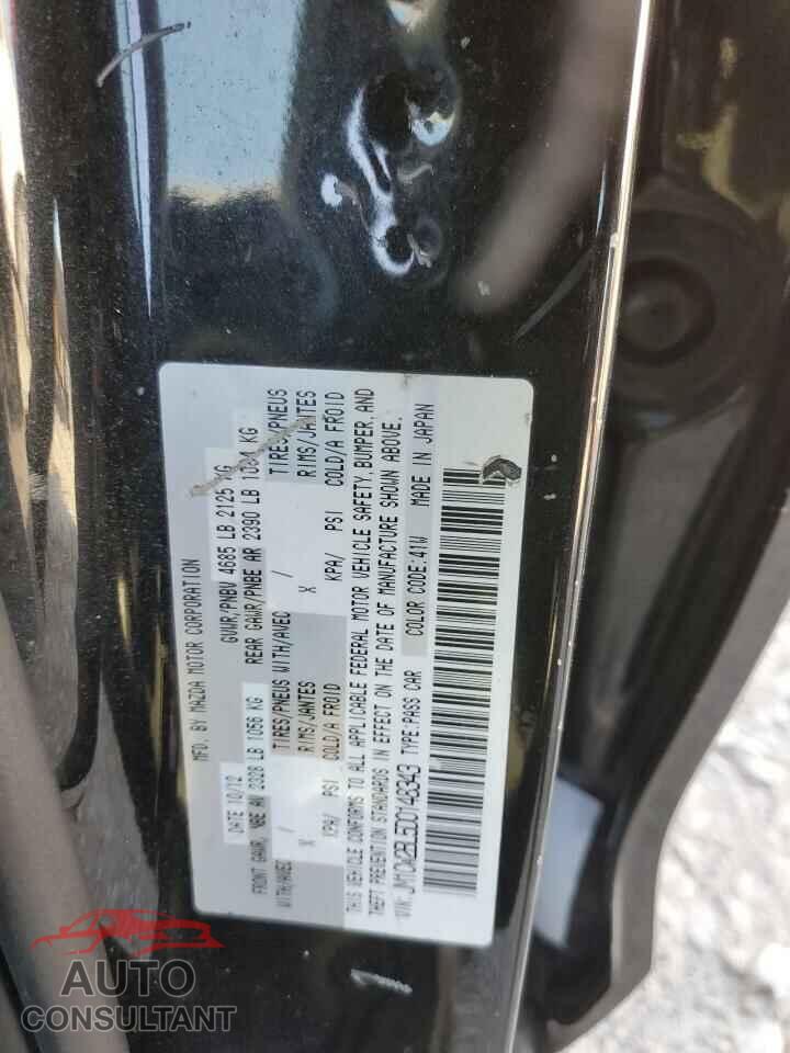 MAZDA 5 2013 - JM1CW2BL5D0148343