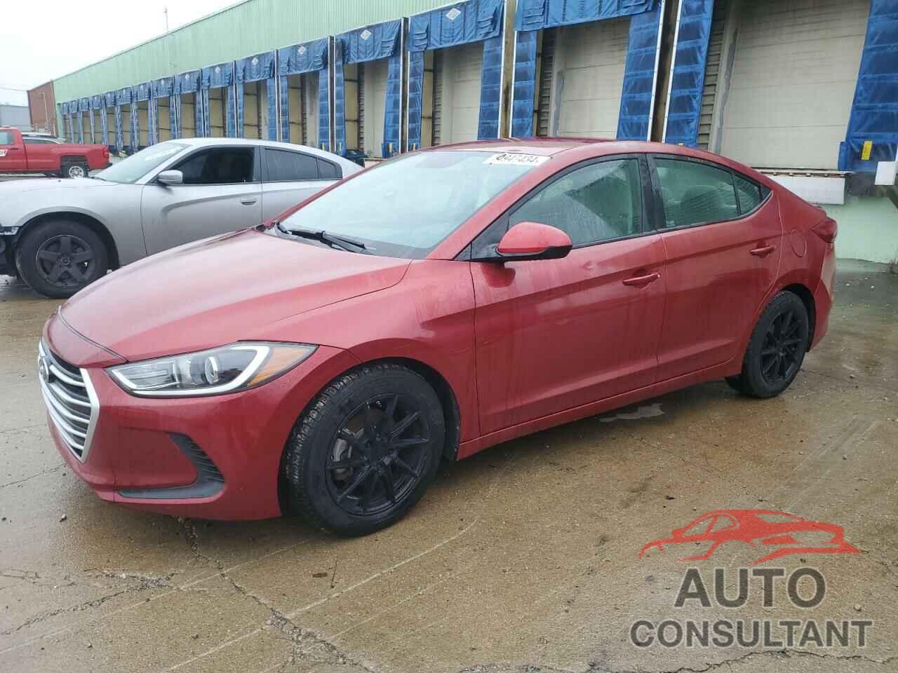 HYUNDAI ELANTRA 2017 - KMHD74LF1HU392149