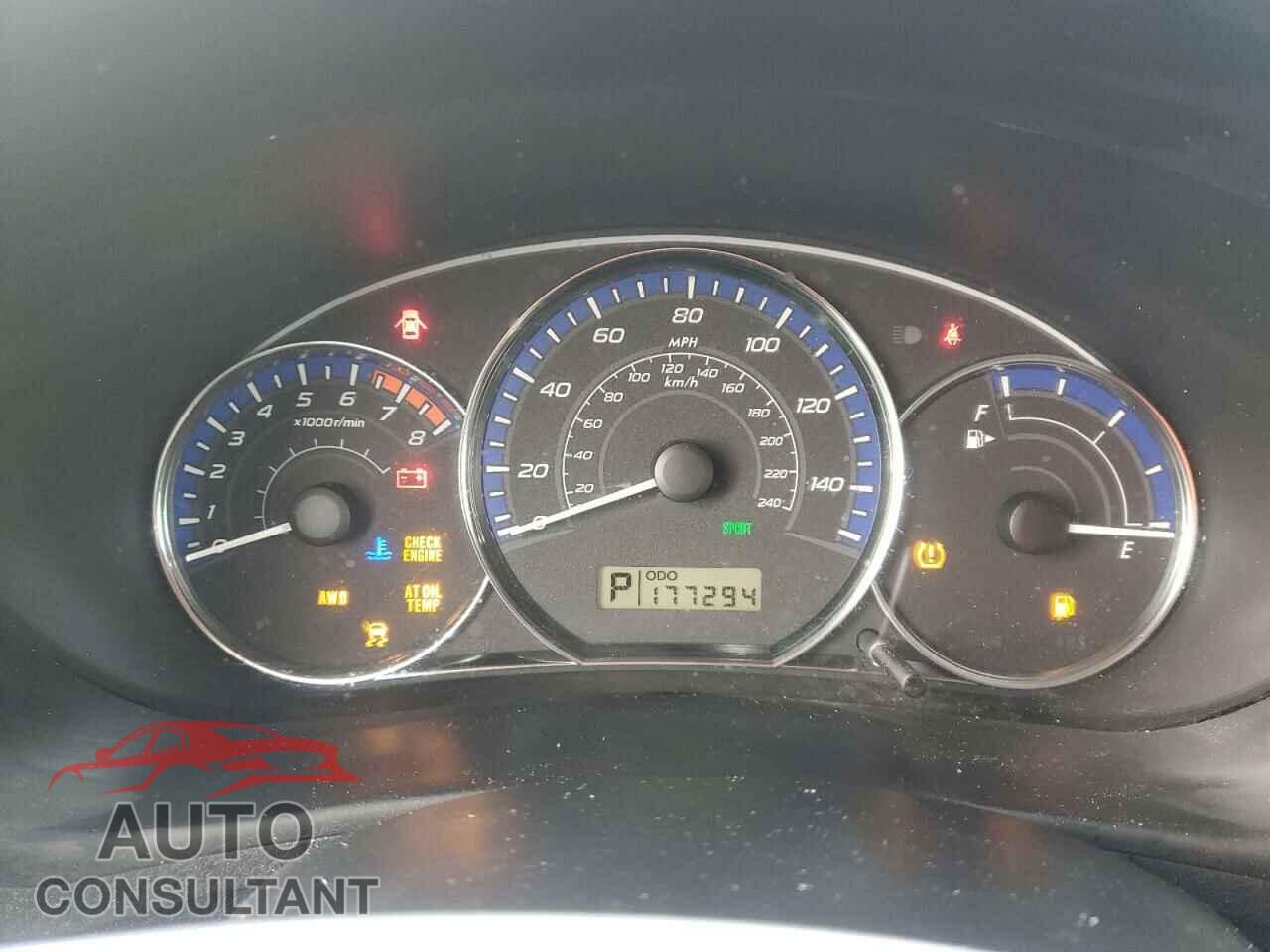SUBARU FORESTER 2011 - JF2SHAEC3BH782150