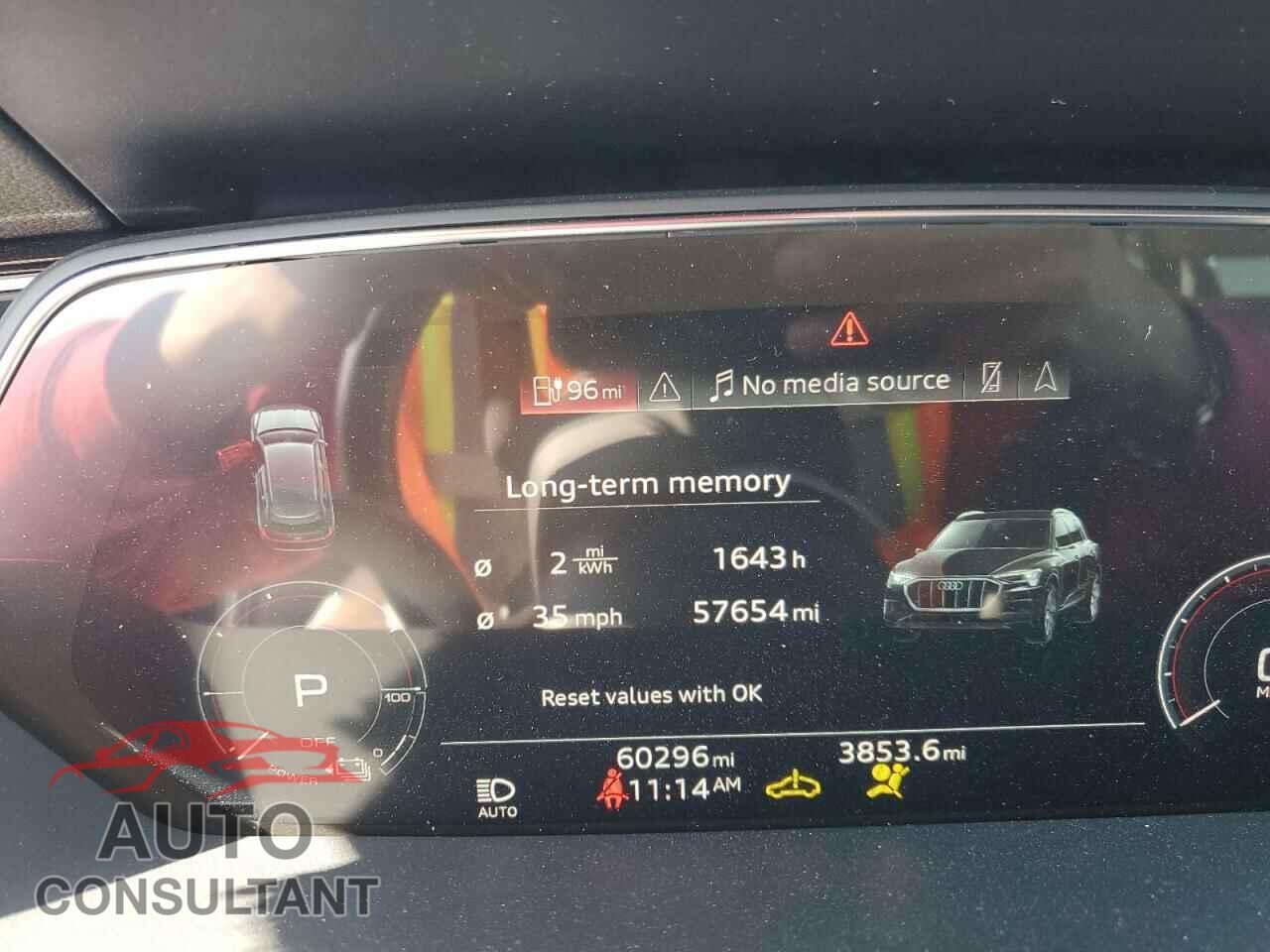 AUDI E-TRON 2022 - WA1AAAGE1NB033863