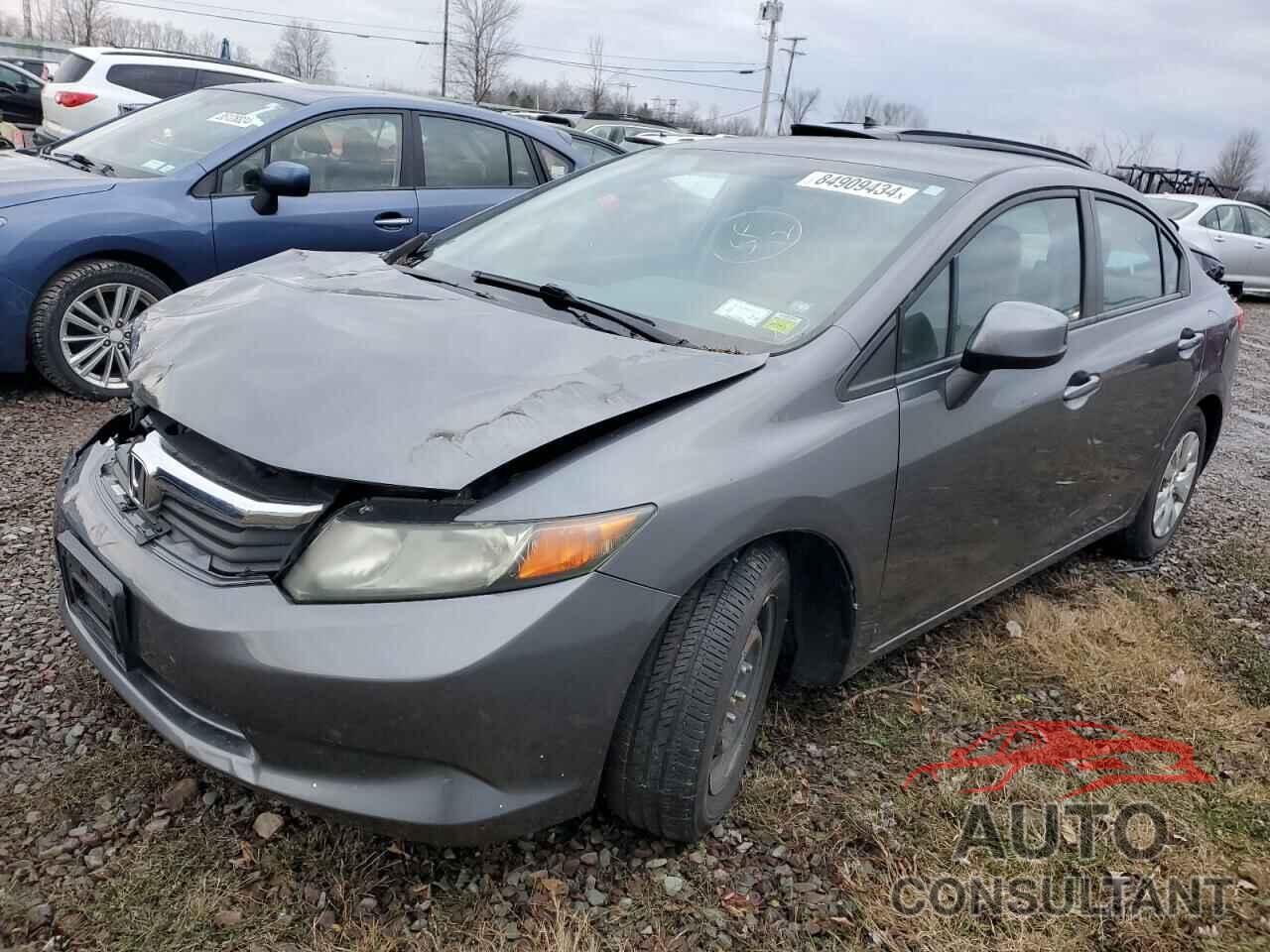 HONDA CIVIC 2012 - 19XFB2F55CE346656