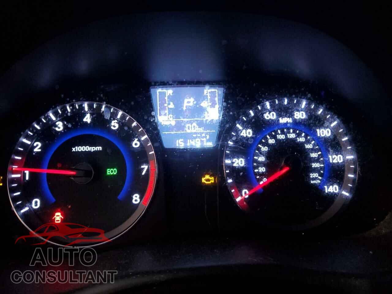 HYUNDAI ACCENT 2015 - KMHCT5AE2FU206896