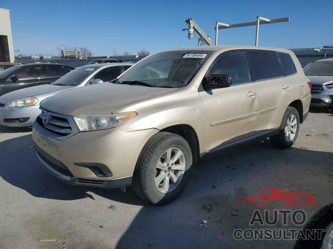 TOYOTA HIGHLANDER 2013 - 5TDBK3EHXDS221000