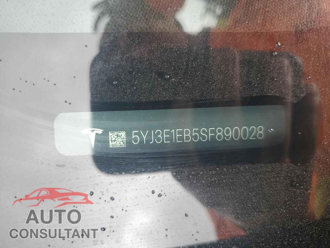 TESLA MODEL 3 2025 - 5YJ3E1EB5SF890028