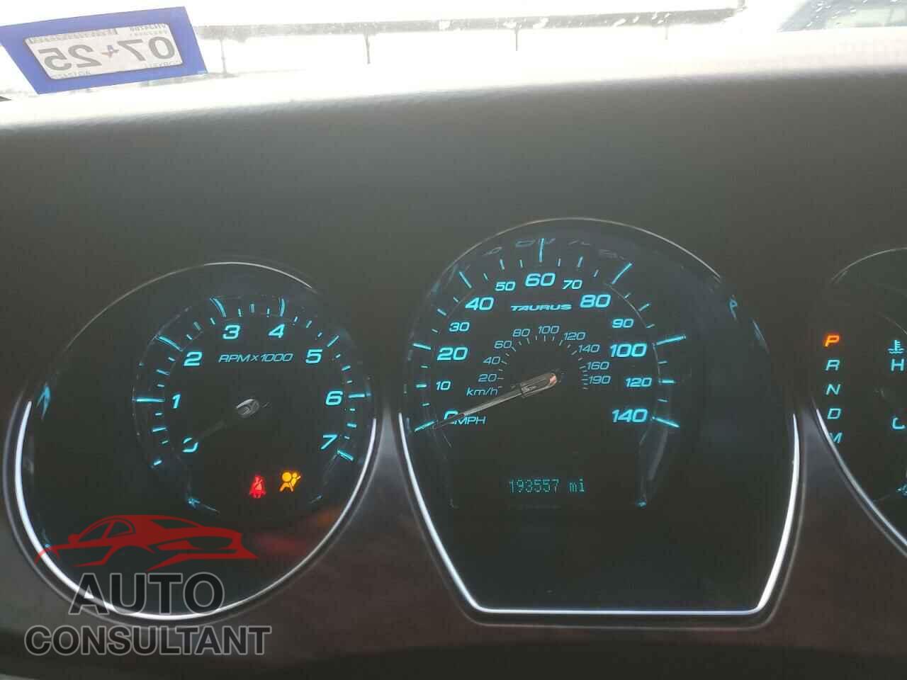 FORD TAURUS 2010 - 1FAHP2EW8AG124278