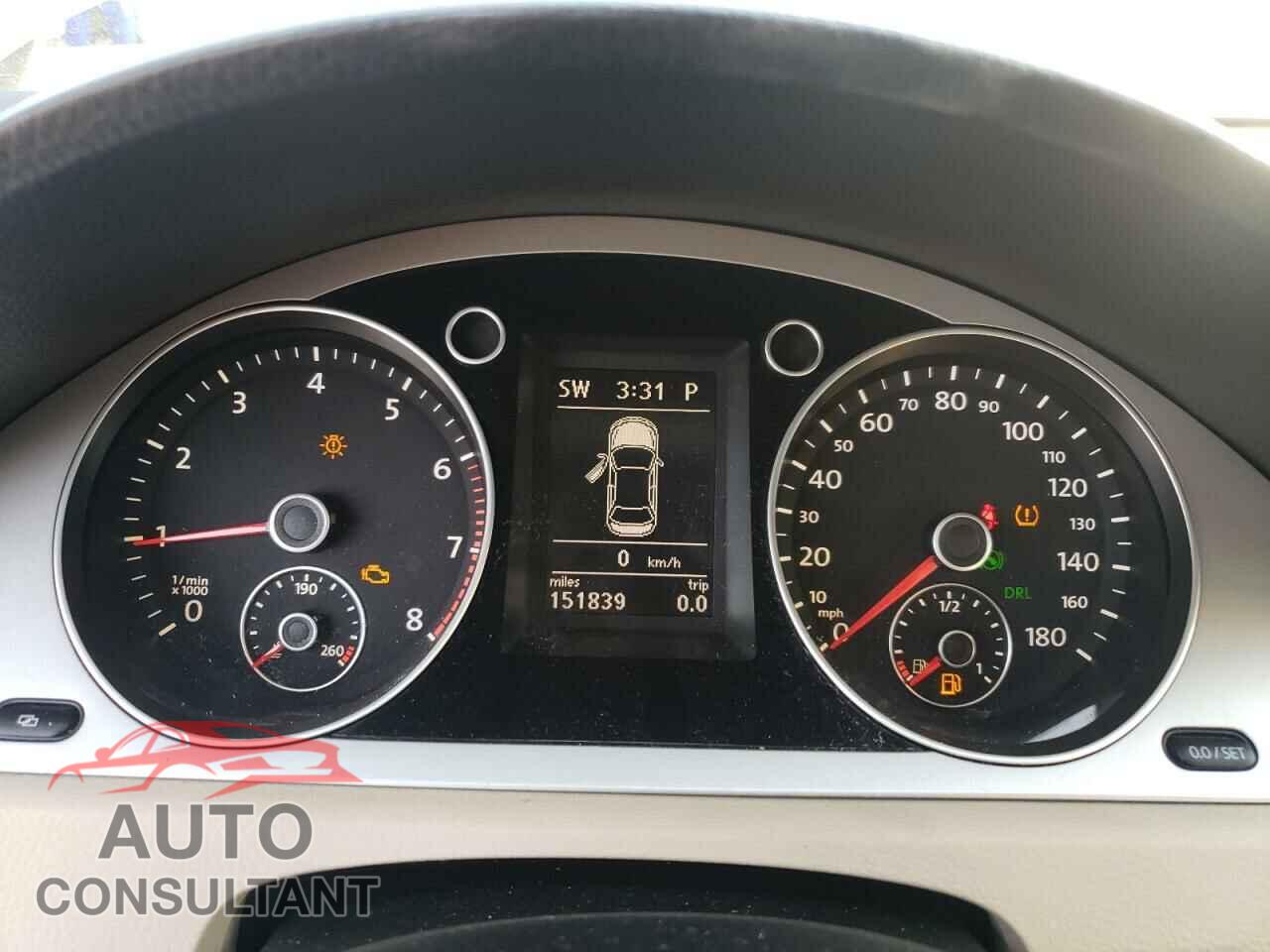 VOLKSWAGEN CC 2010 - WVWML7AN0AE504130