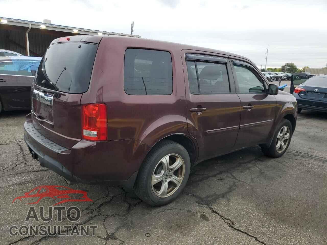 HONDA PILOT 2013 - 5FNYF3H52DB019921
