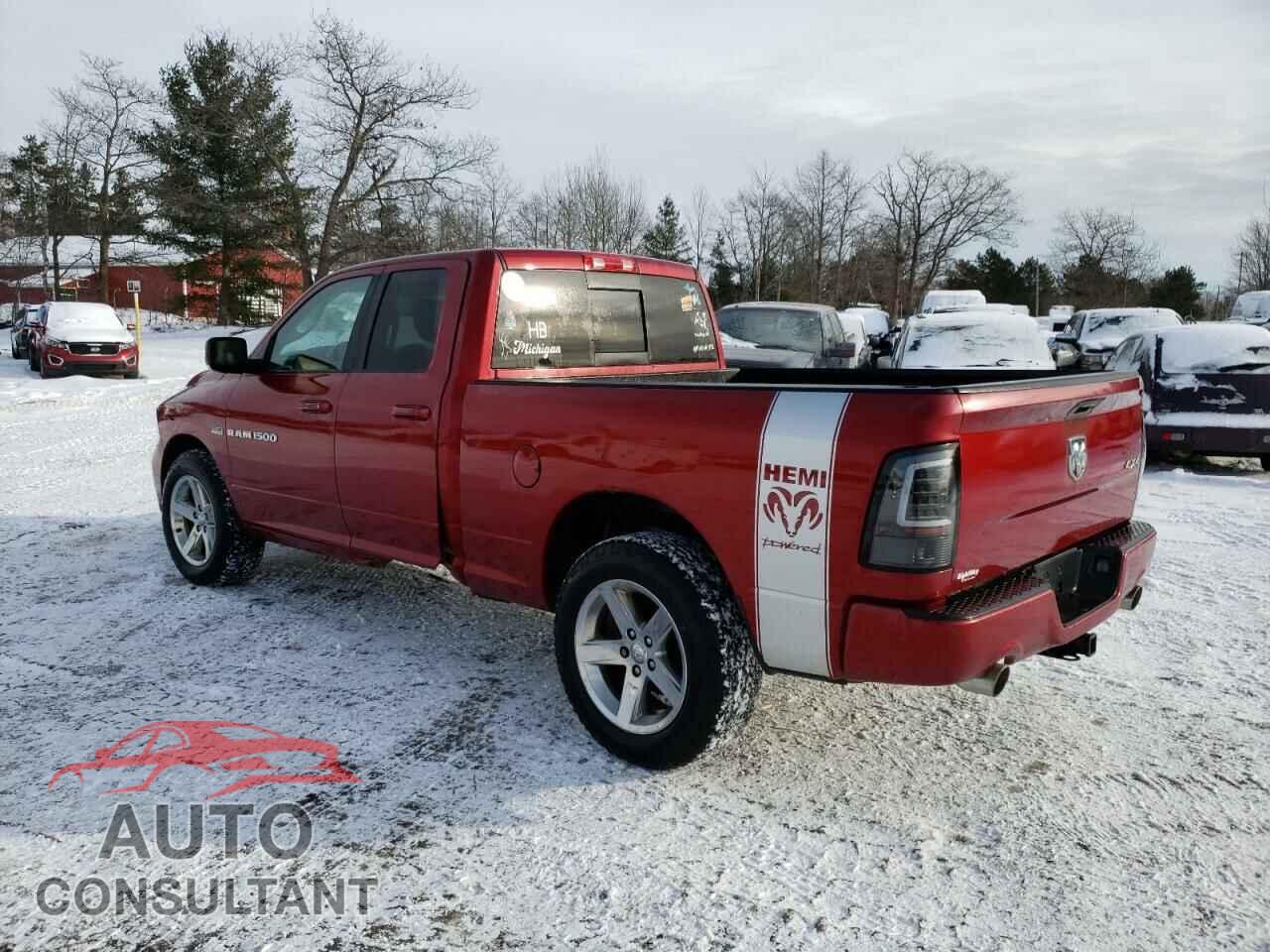 DODGE RAM 1500 2012 - 1C6RD7HT9CS210874