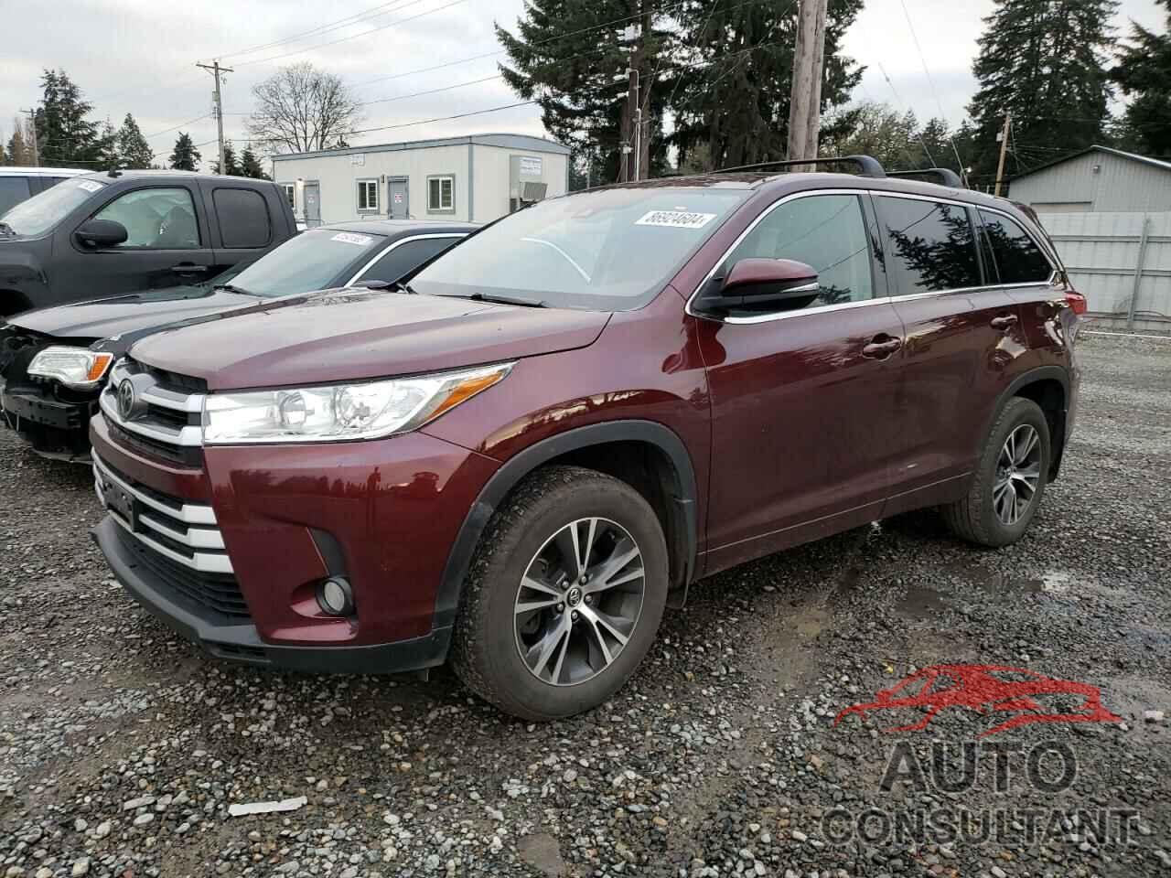 TOYOTA HIGHLANDER 2017 - 5TDBZRFH7HS382911