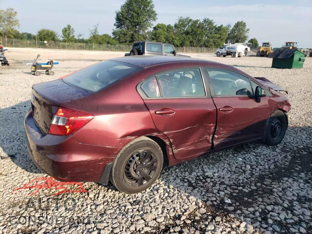 HONDA CIVIC 2012 - 19XFB2F53CE064340