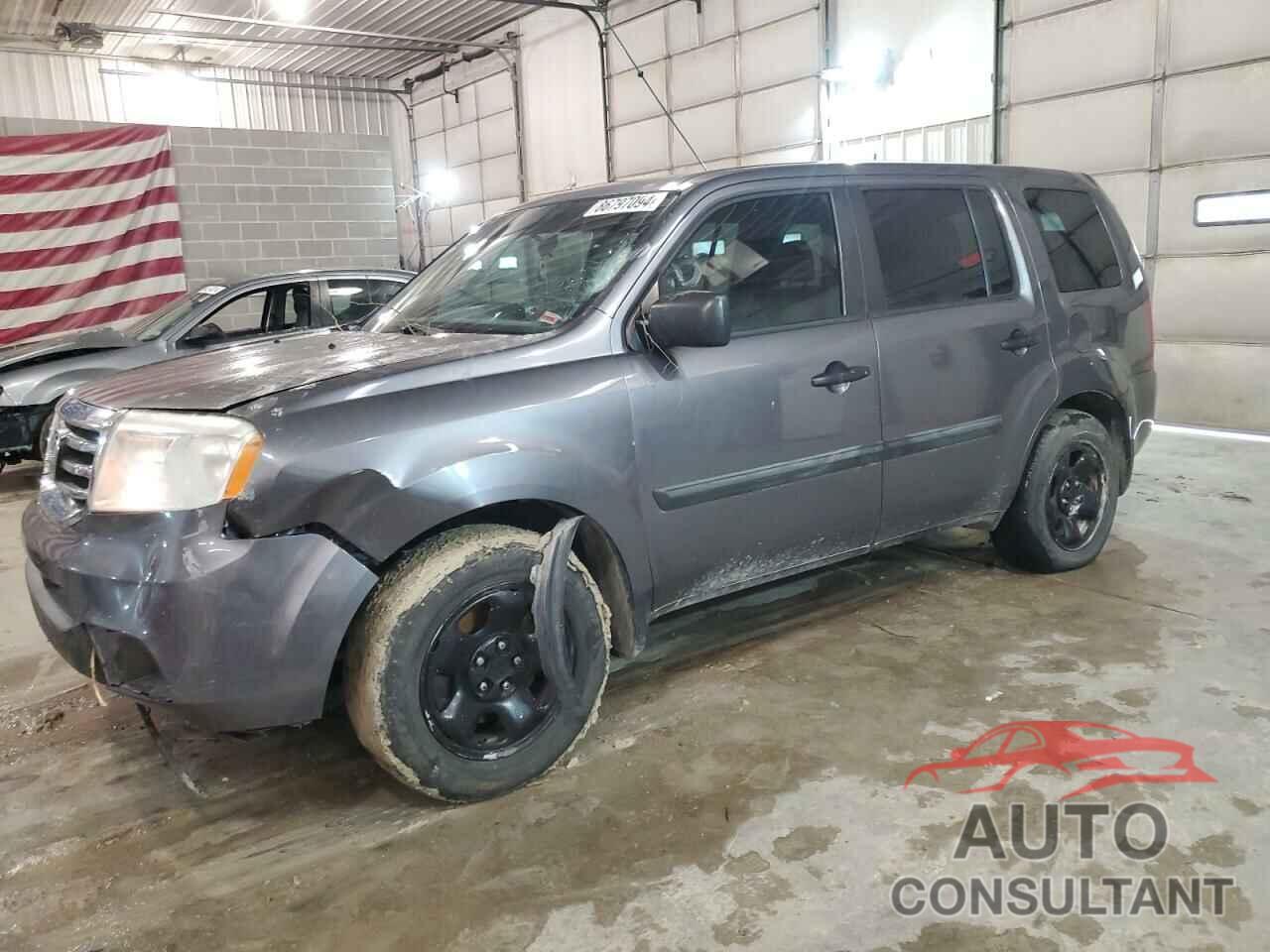 HONDA PILOT 2014 - 5FNYF4H25EB030523