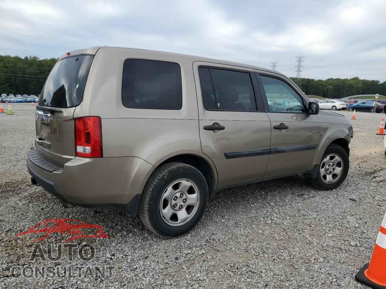 HONDA PILOT 2011 - 5FNYF3H20BB036607