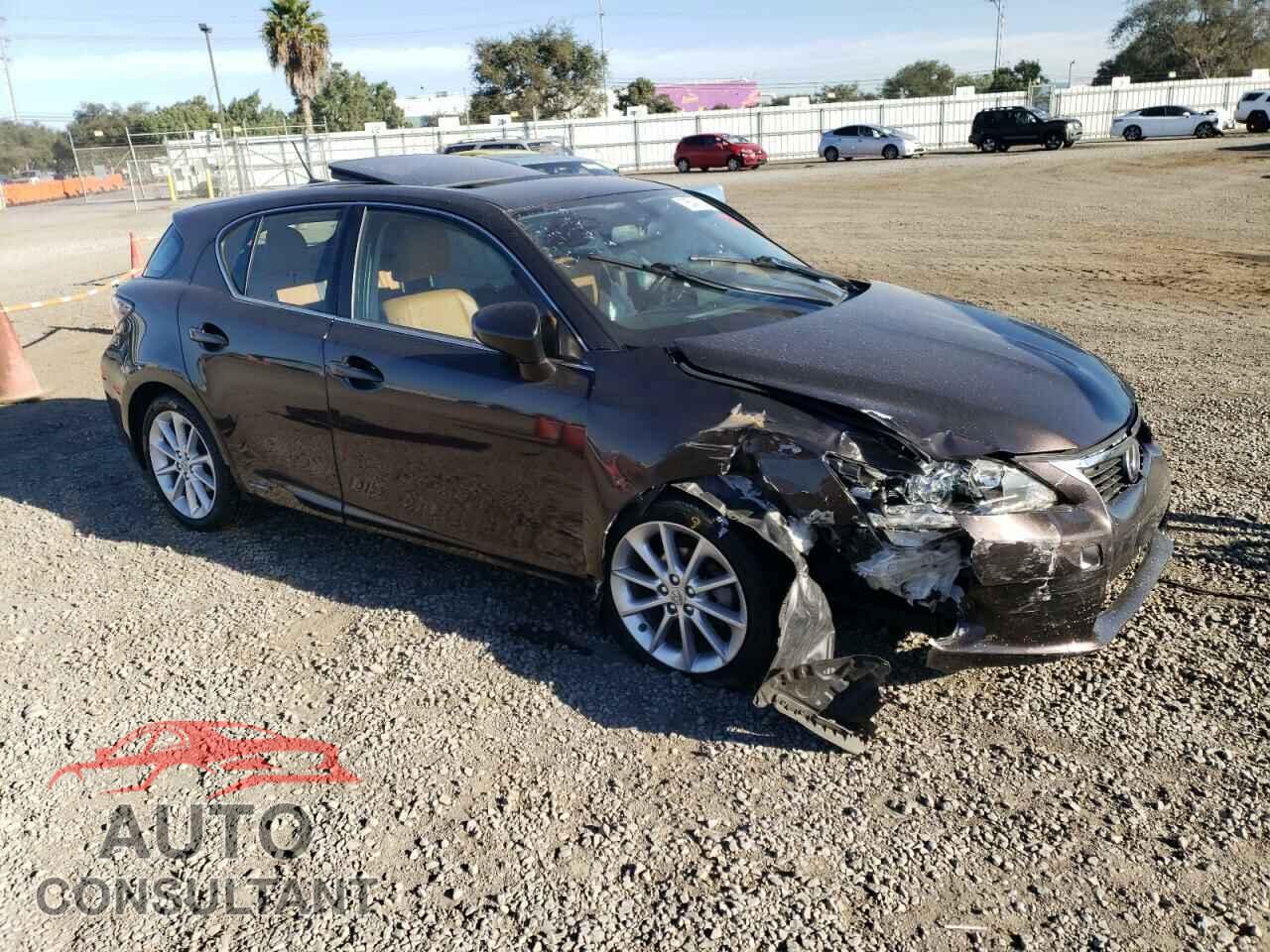 LEXUS CT 200 2011 - JTHKD5BH3B2018334
