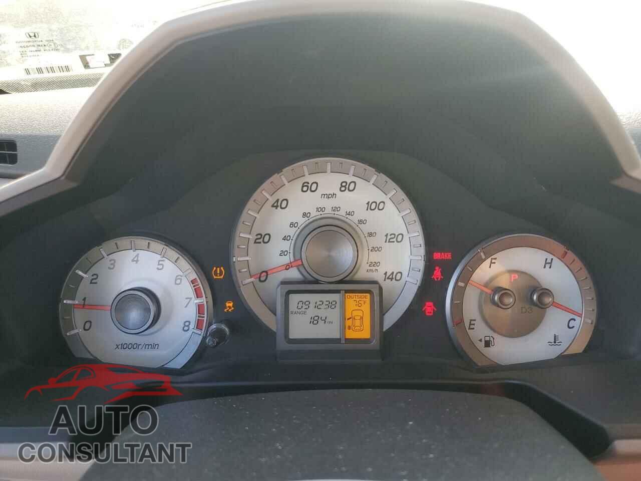 HONDA PILOT 2012 - 5FNYF3H58CB023826
