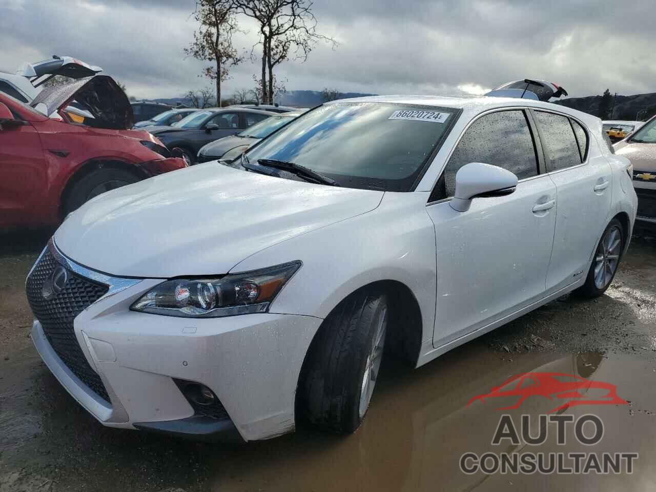 LEXUS CT 200 2011 - JTHKD5BHXB2009310