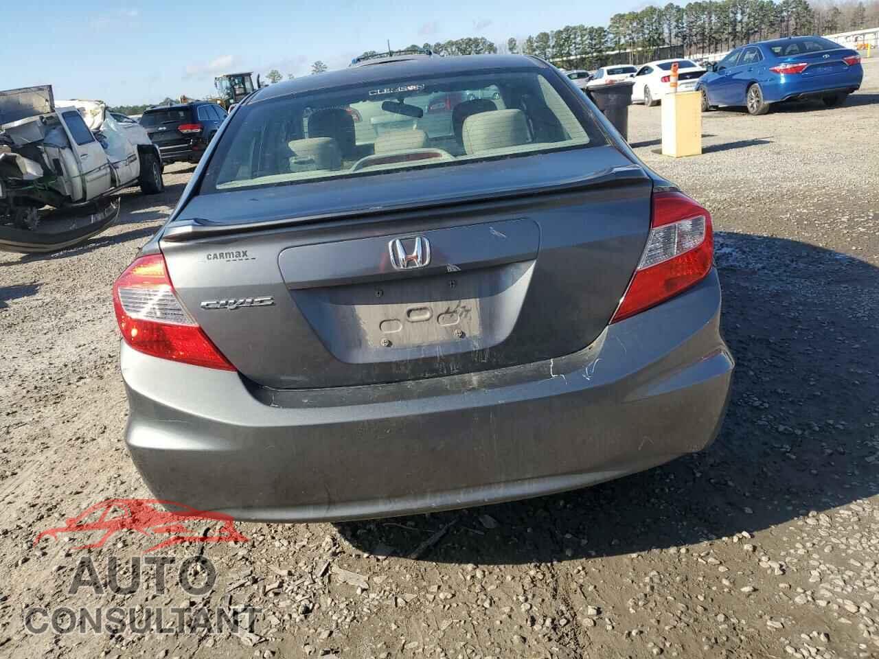 HONDA CIVIC 2012 - 19XFB2F56CE072352