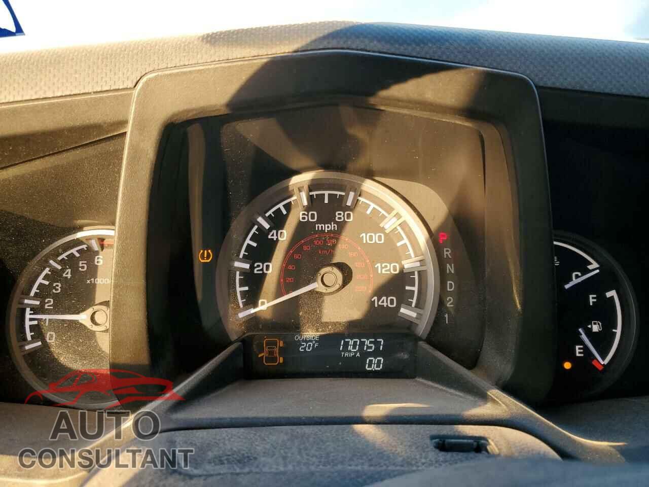HONDA RIDGELINE 2010 - 5FPYK1F58AB007682