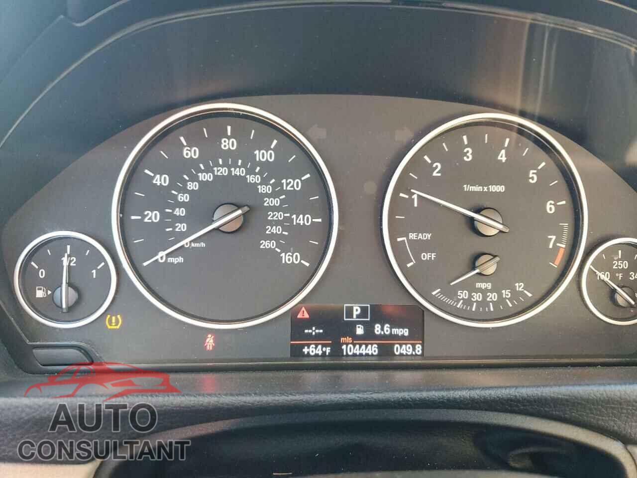 BMW 3 SERIES 2013 - WBA3A5C55DF357124