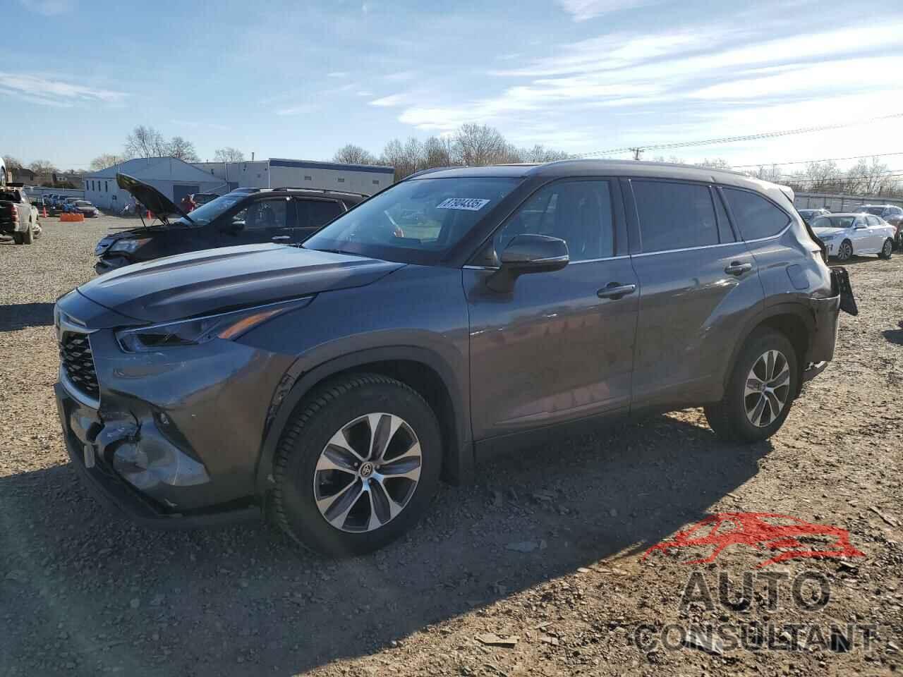 TOYOTA HIGHLANDER 2022 - 5TDGZRBH8NS255978