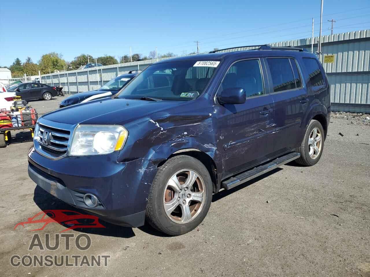 HONDA PILOT 2012 - 5FNYF4H60CB031868