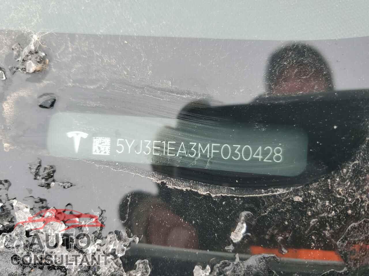 TESLA MODEL 3 2021 - 5YJ3E1EA3MF030428