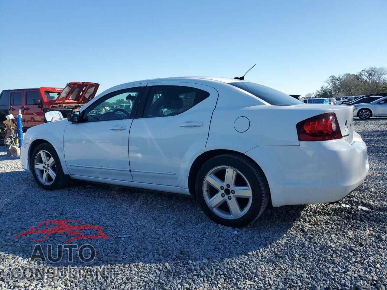 DODGE AVENGER 2013 - 1C3CDZAB6DN712810