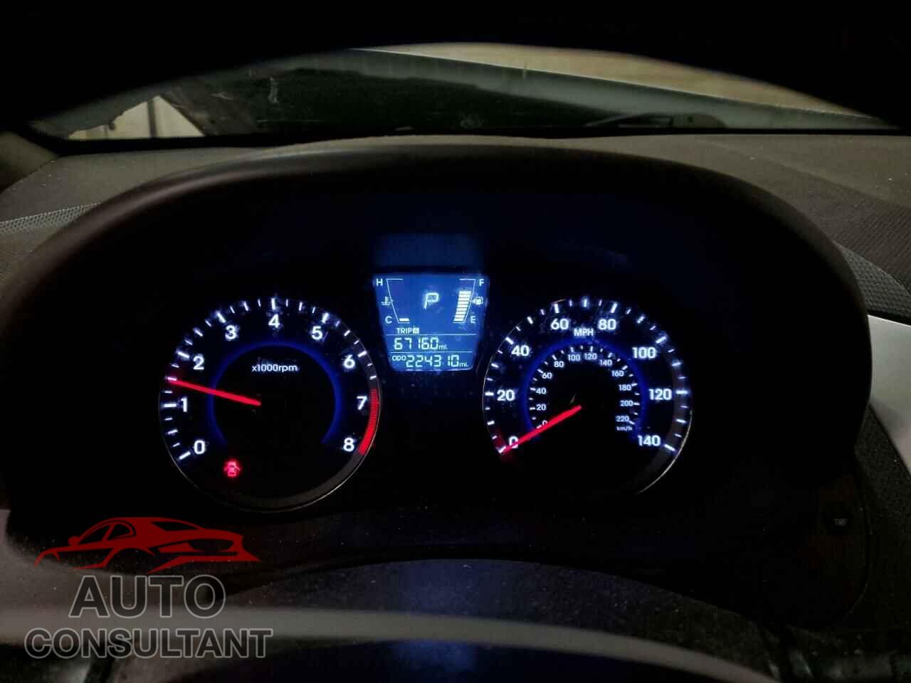 HYUNDAI ACCENT 2013 - KMHCT4AEXDU522361
