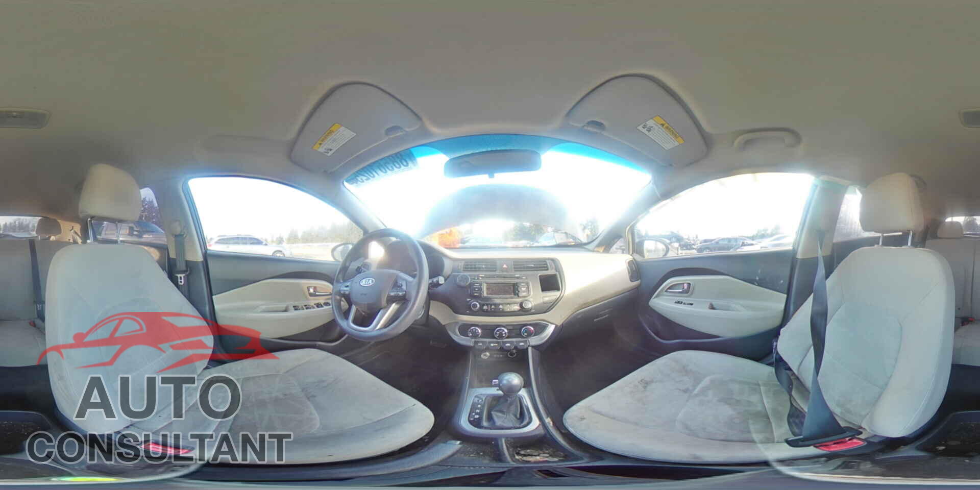 KIA RIO 2012 - KNADM5A34C6023937
